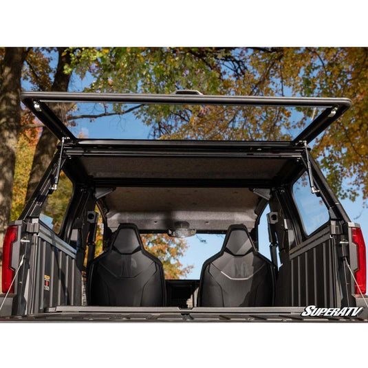 SuperATV 2024+ Polaris Xpedition ADV Rear Flip Windshield