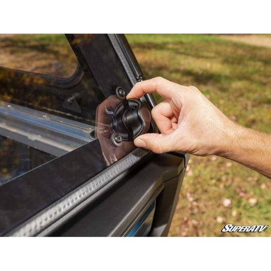 SuperATV 2024+ Polaris Xpedition ADV Rear Flip Windshield