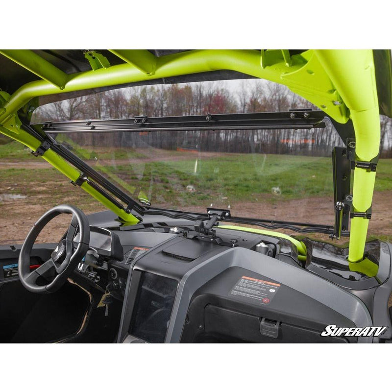 Load image into Gallery viewer, SuperATV Segway Villain Scratch-Resistant Flip Windshield
