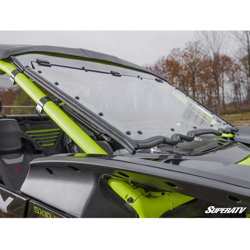 Load image into Gallery viewer, SuperATV Segway Villain Scratch-Resistant Flip Windshield
