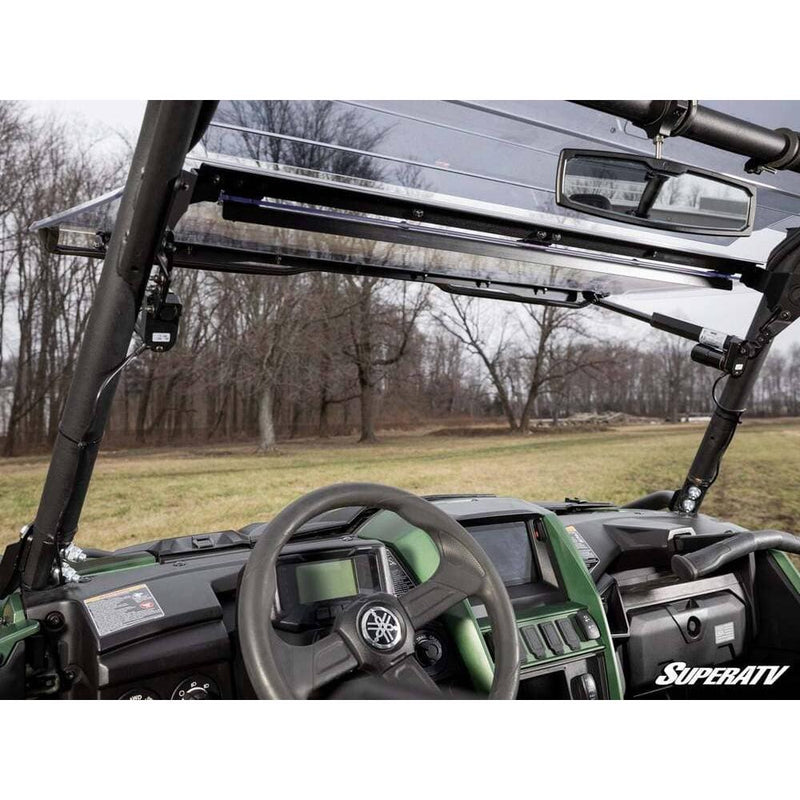 Load image into Gallery viewer, SuperATV - 2021+ Yamaha Wolverine RMAX Max Drive Power Flip Windshield

