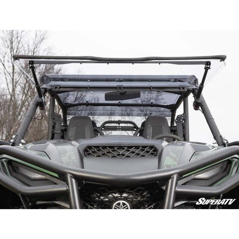 Load image into Gallery viewer, SuperATV - 2021+ Yamaha Wolverine RMAX Max Drive Power Flip Windshield
