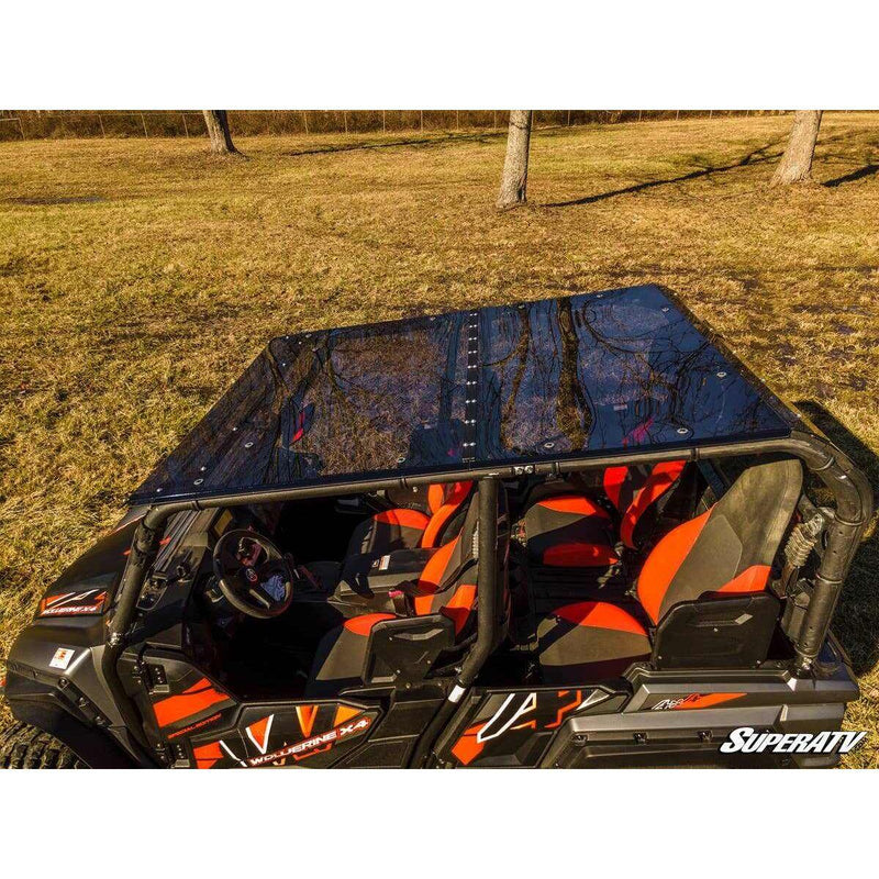 Load image into Gallery viewer, SuperATV Yamaha Wolverine X4 850 Tinted Roof

