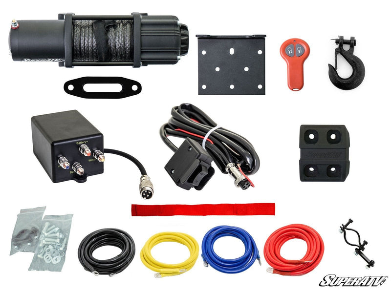 Load image into Gallery viewer, SuperATV Winch Mounting Plate for Polaris Ranger XP 1000
