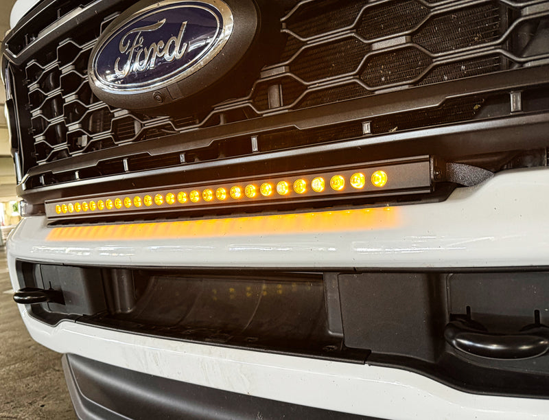 Load image into Gallery viewer, 2023+ Ford Super Duty F250/350/450 30in Light Bar -  Slim
