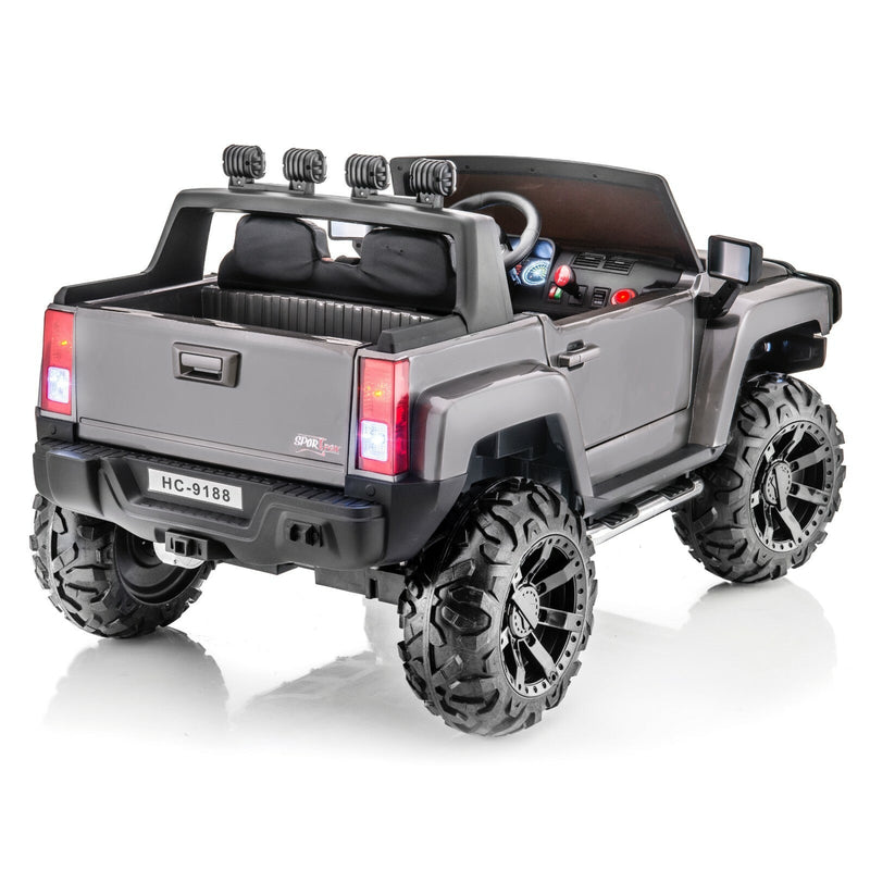 Load image into Gallery viewer, 12V 4x4 Kids Ride-On Vehicle Warrior Model in Gloss Gray
