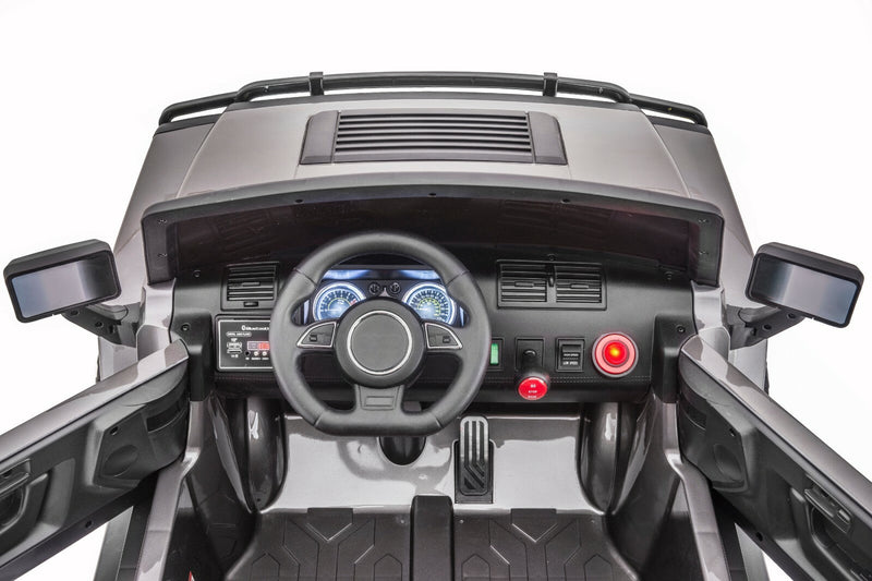 Load image into Gallery viewer, 12V 4x4 Kids Ride-On Vehicle Warrior Model in Gloss Gray
