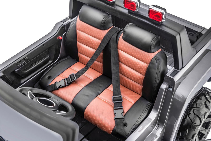 Load image into Gallery viewer, 12V 4x4 Kids Ride-On Vehicle Warrior Model in Gloss Gray
