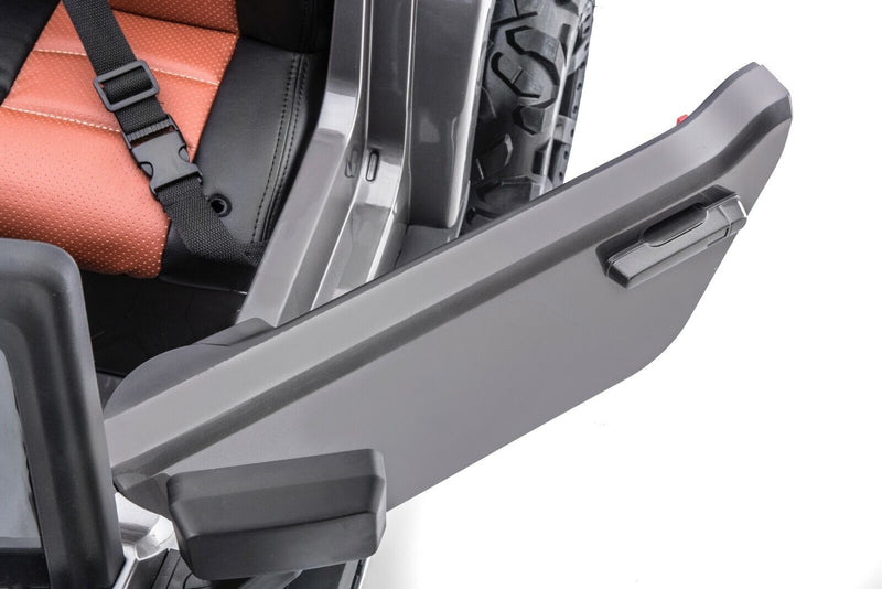 Load image into Gallery viewer, 12V 4x4 Kids Ride-On Vehicle Warrior Model in Gloss Gray
