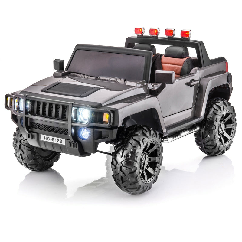 Load image into Gallery viewer, 12V 4x4 Kids Ride-On Vehicle Warrior Model in Gloss Gray

