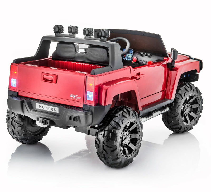 Load image into Gallery viewer, 12V 4x4 Kids Ride-On Vehicle Glossy Red Warrior Model
