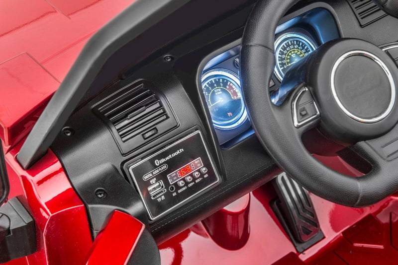 Load image into Gallery viewer, 12V 4x4 Kids Ride-On Vehicle Glossy Red Warrior Model
