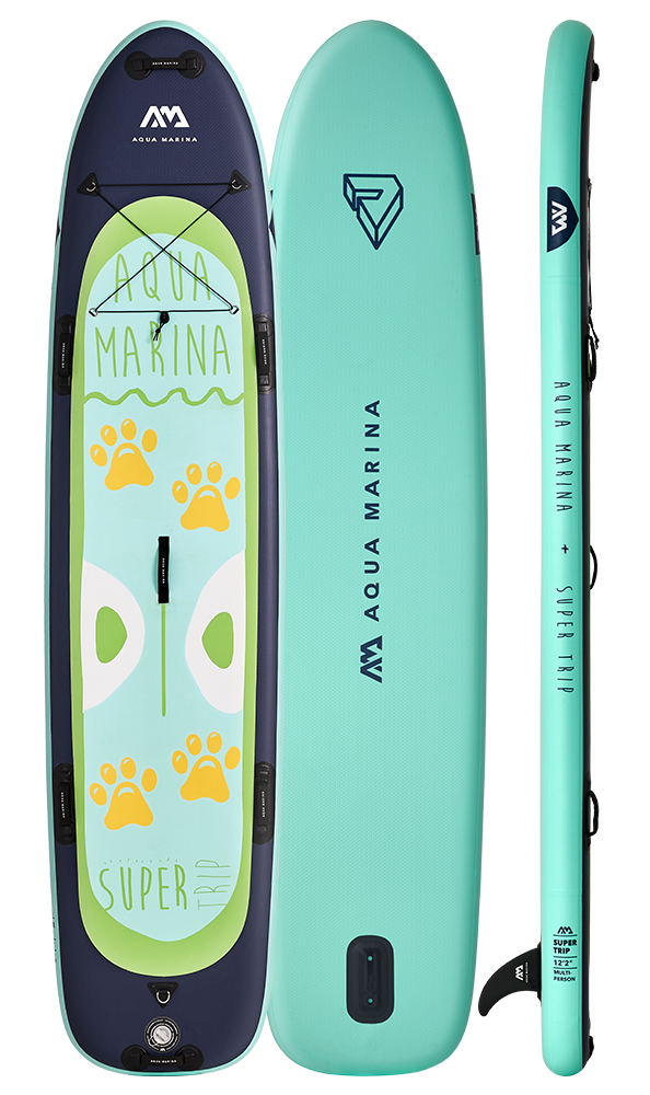 Load image into Gallery viewer, Aqua Marina SUPER TRIP 12'2" Inflatable Paddle Board Multi-person SUP
