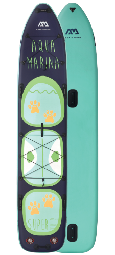 Load image into Gallery viewer, Aqua Marina SUPER TRIP TANDEM 14'0" Inflatable Paddle Board Multi-person SUP
