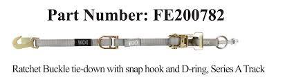 Load image into Gallery viewer, Sure-Lok FE500 Wheelchair Ratchet Buckle for L Track
