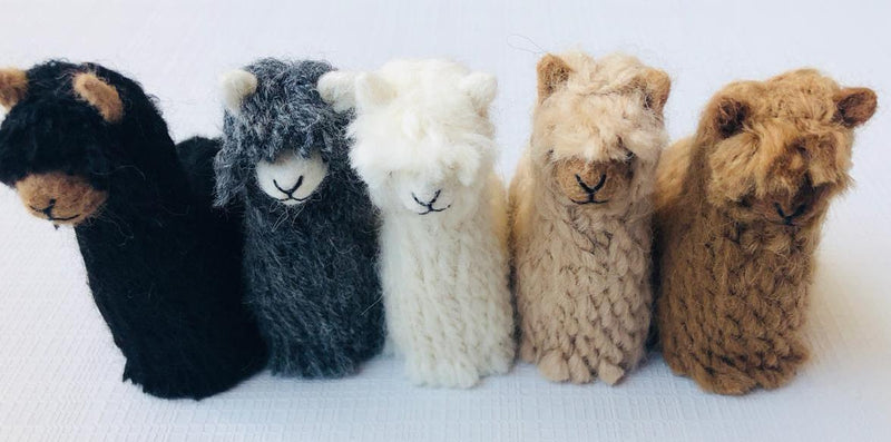 Load image into Gallery viewer, Suri Alpacadorable Hand Made Baby Alpaca Ornaments
