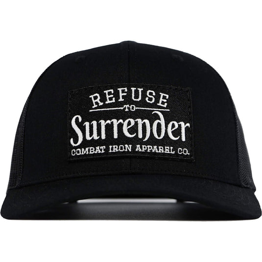 Refuse To Surrender B/W Patch Snapback Hat