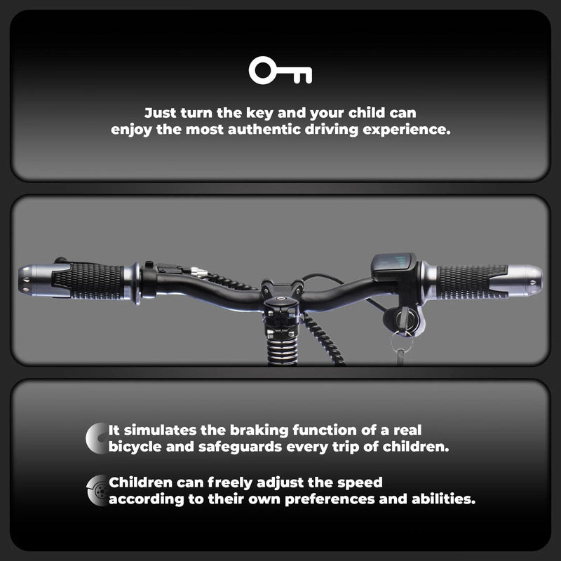 Load image into Gallery viewer, 24V Kids Electric Dirt Bike 150W Ride-On Motorcycle Blue
