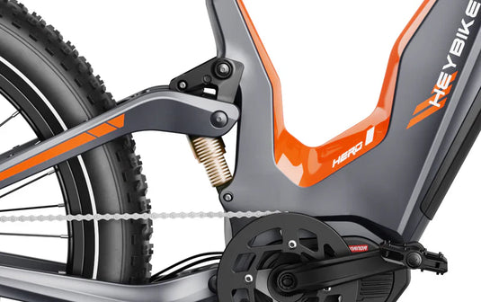 Heybike Hero with 1000W hub motor