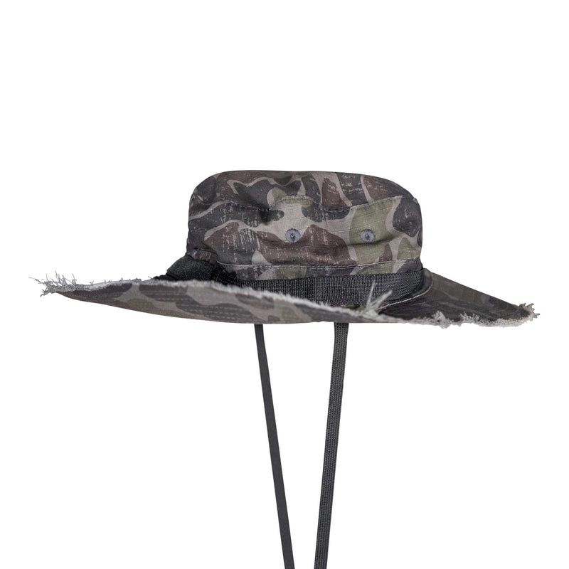 Load image into Gallery viewer, Distressed Ripstop Mid-Profile Tactical Boonie Hat
