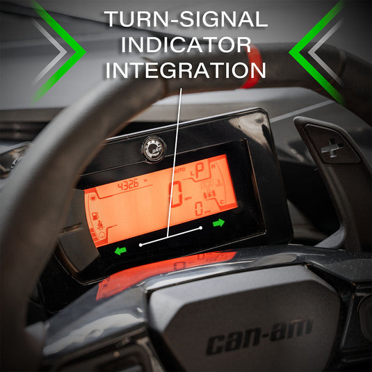 Turn-Signal Plug-&-Play Kit | 2020-2026 Can-Am Defender | Front Fang Lights w/Taillight Integration