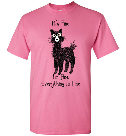 Load image into Gallery viewer, t-shirt: Alpaca I&#39;m Fine Short-Sleeve
