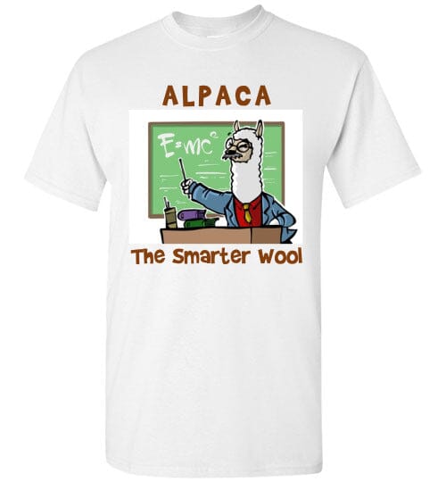Load image into Gallery viewer, t-shirt: Alpaca The Smarter Wool Gildan Short-Sleeve
