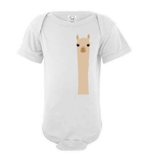 Load image into Gallery viewer, t-shirt: Alpaca Watching Custom Order - Infant Bodysuit
