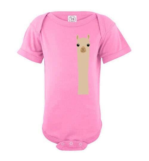 Load image into Gallery viewer, t-shirt: Alpaca Watching Custom Order - Infant Bodysuit
