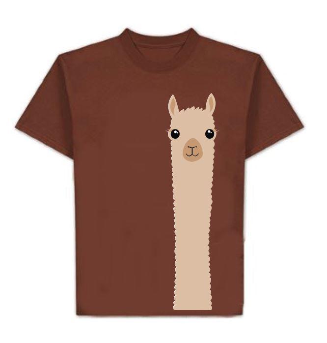 Load image into Gallery viewer, t-shirt: Alpaca Watching
