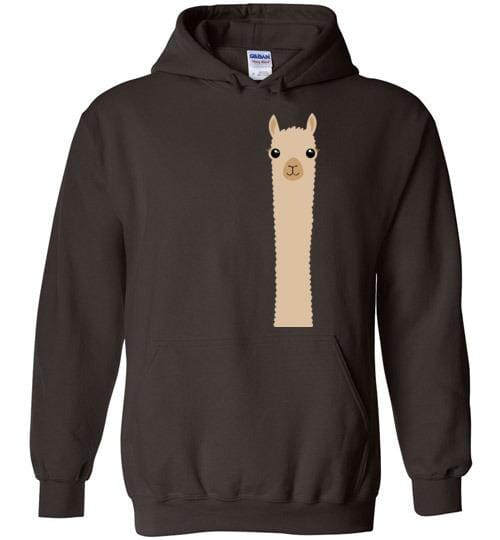 Load image into Gallery viewer, Alpaca Watching Gildan Hoodie
