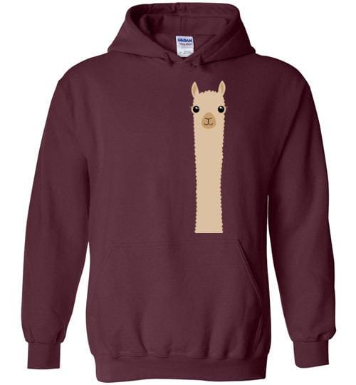 Load image into Gallery viewer, Alpaca Watching Gildan Hoodie
