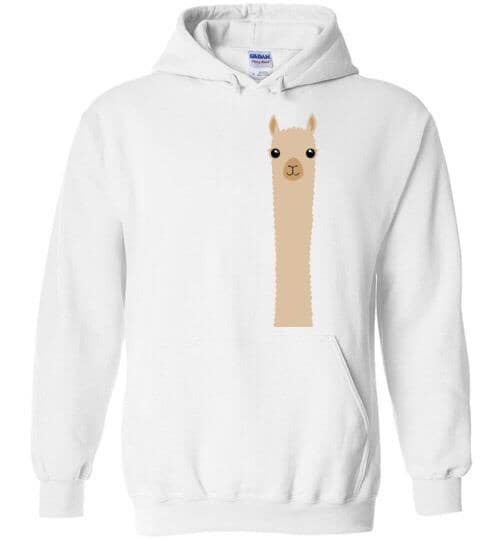 Load image into Gallery viewer, Alpaca Watching Gildan Hoodie
