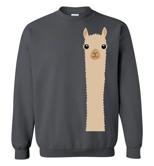 Load image into Gallery viewer, t-shirt: Alpaca Watching Gildan Sweatshirt
