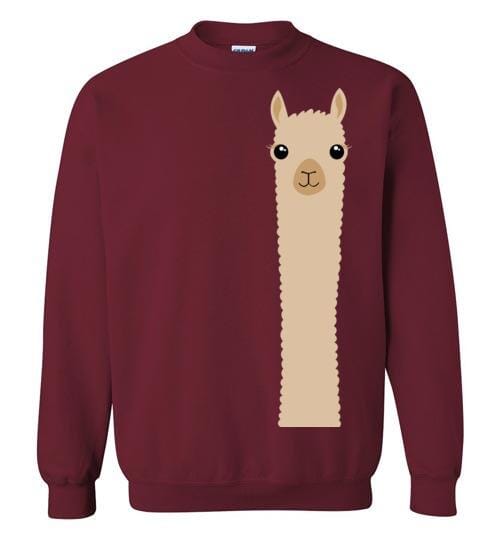 Load image into Gallery viewer, t-shirt: Alpaca Watching Gildan Sweatshirt
