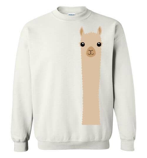 Load image into Gallery viewer, t-shirt: Alpaca Watching Gildan Sweatshirt
