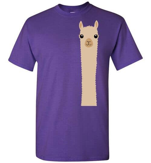 Load image into Gallery viewer, t-shirt: Alpaca Watching Gildan Unisex
