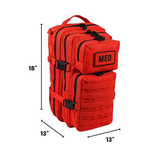 General-Purpose First Aid Backpack | 70-Item Professional Kit