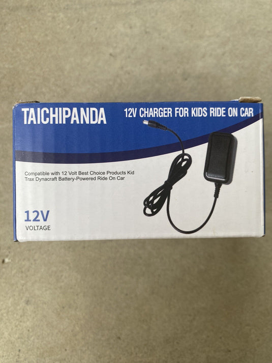 12V Kids Ride-On Car Charger Compatible with Taichi Panda Models