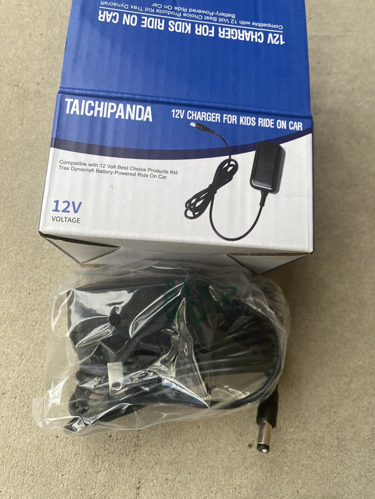 12V Kids Ride-On Car Charger Compatible with Taichi Panda Models