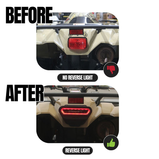 2018+ Yamaha Kodiak 450 ATV Tail Light with Reverse
