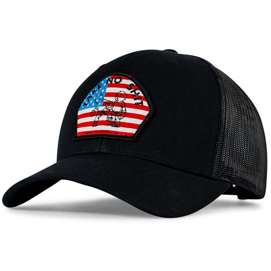 Take No Shit American Flag Patch SnapBack