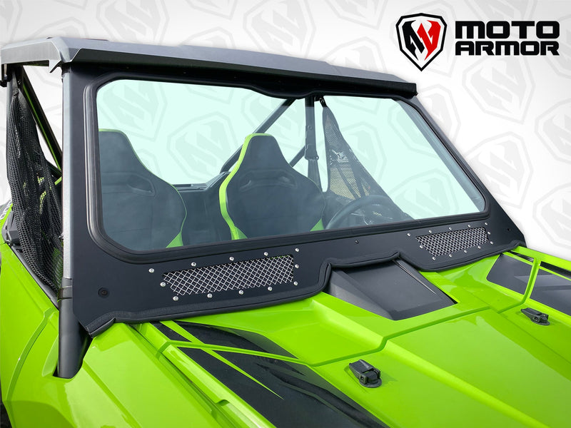 Load image into Gallery viewer, Vented Full Glass Windshield for Honda Talon

