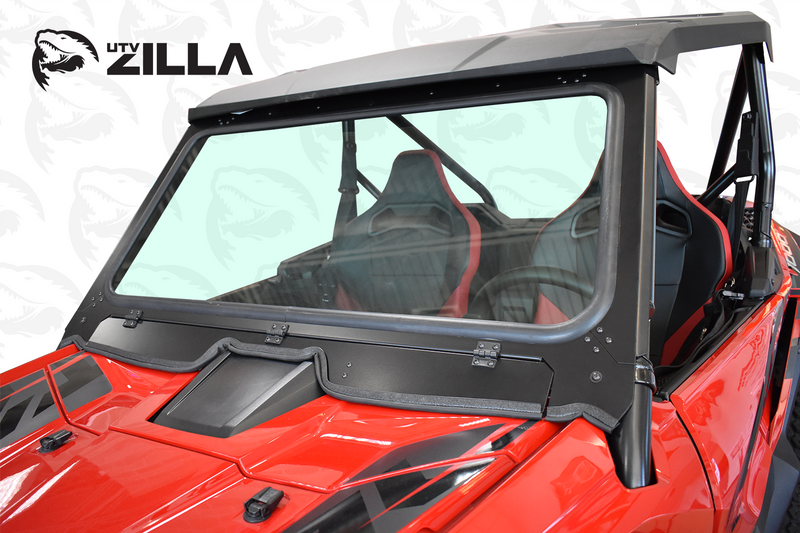 Load image into Gallery viewer, Vented Honda Talon Full Glass Windshield With Wiper
