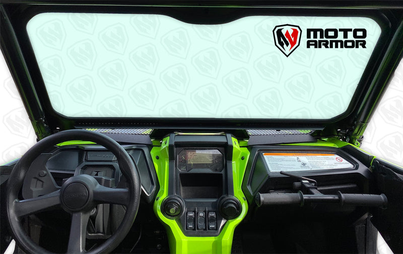 Load image into Gallery viewer, Vented Full Glass Windshield for Honda Talon
