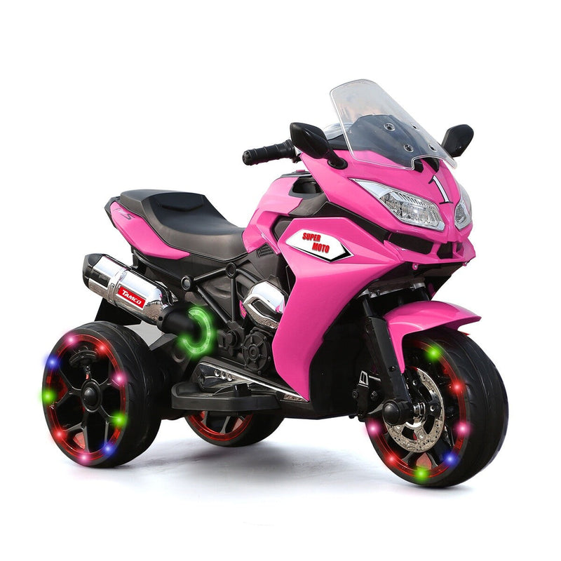 Load image into Gallery viewer, 12V Kids Electric Ride-On Motorcycle Battery-Powered Bike for Girls
