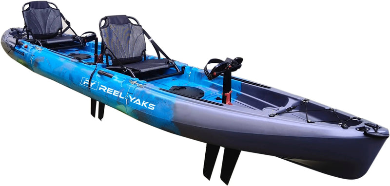Load image into Gallery viewer, Raptor 14ft Tandem | Fin Drive | Modular Fishing Kayak
