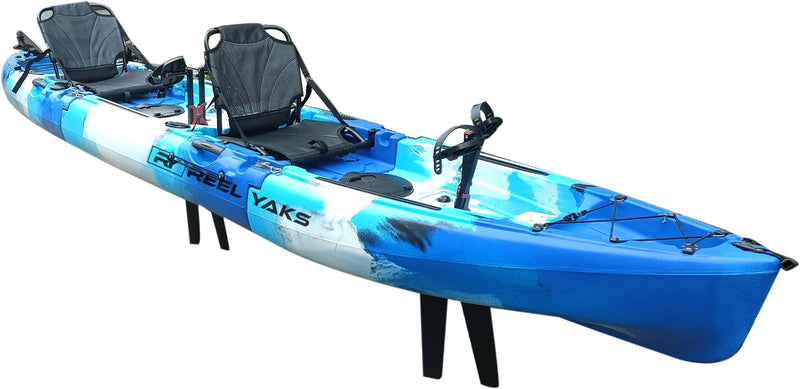 Load image into Gallery viewer, Raptor 14ft Tandem | Fin Drive | Modular Fishing Kayak
