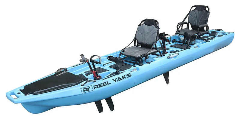 Load image into Gallery viewer, Rocket 13.8ft Tandem Fin Drive Modular Fishing Kayak
