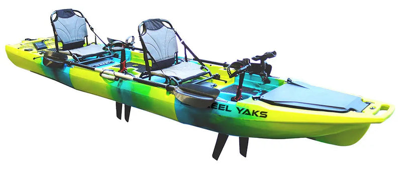 Load image into Gallery viewer, Rocket 13.8ft Tandem Fin Drive Modular Fishing Kayak
